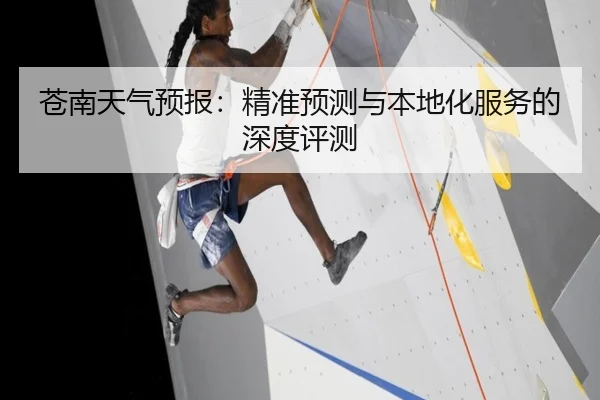 苍南天气预报：精准预测与本地化服务的深度评测